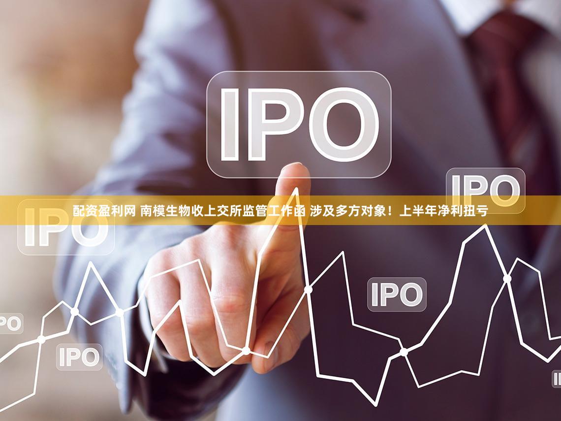配资盈利网 南模生物收上交所监管工作函 涉及多方对象!上半年净利扭亏